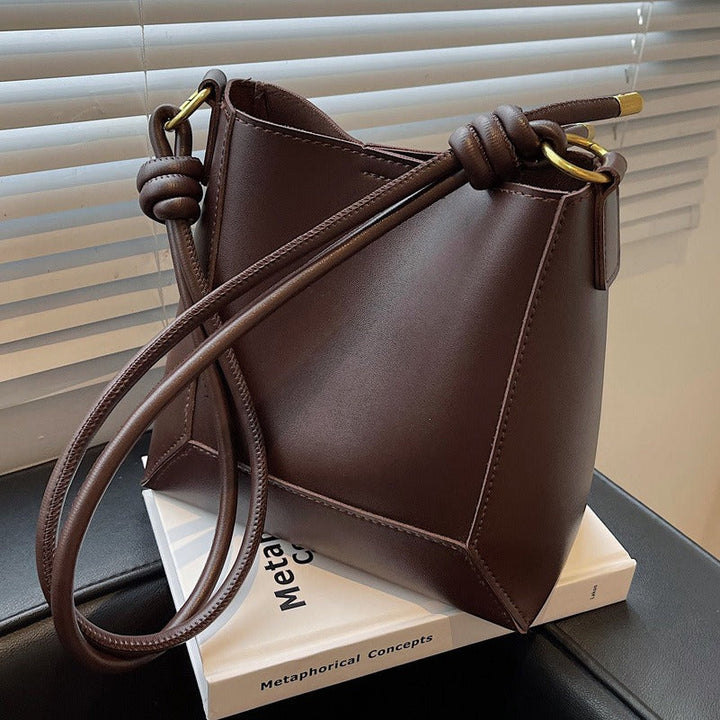 Sac à bandoulière en cuir synthétique pour femme au design minimaliste - Rita