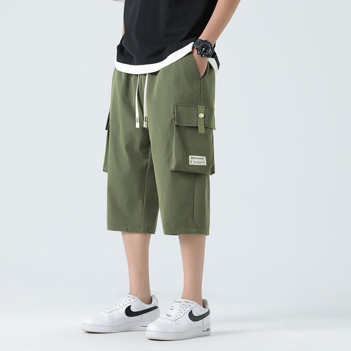 Short cargo en coton pour hommes, style urbain - Liam