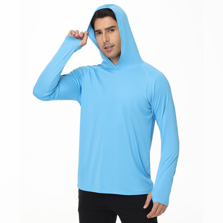 T-shirt à capuche à manches longues pour hommes - Drogus