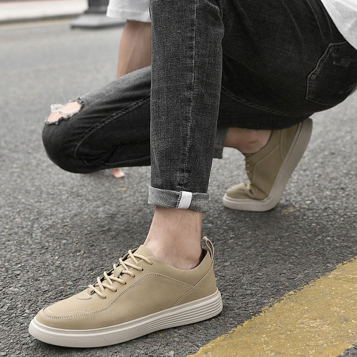 Baskets de ville en cuir respirant pour hommes - Eugene