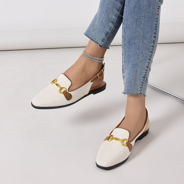 Mocassins pour femmes avec détails métalliques - Floriane