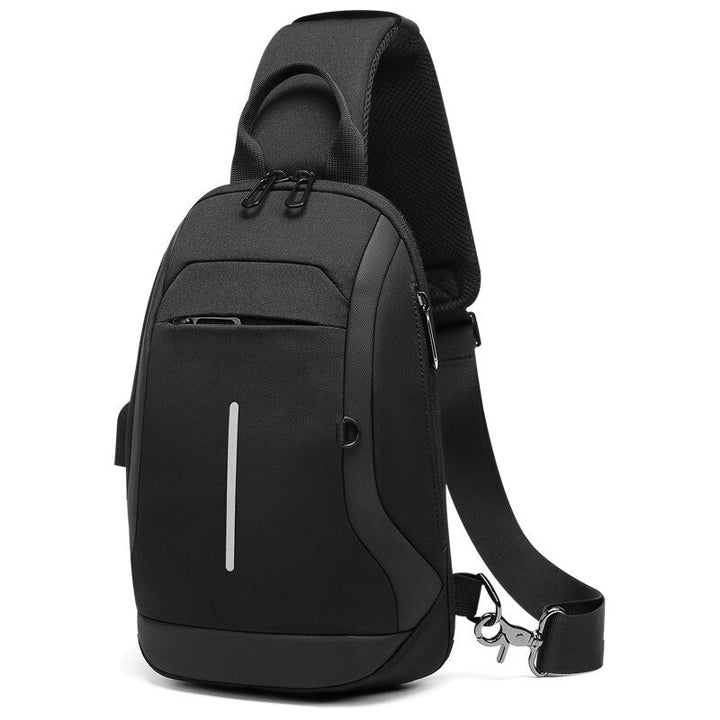 Sac à bandoulière imperméable et antivol de style urbain pour hommes - Matteo