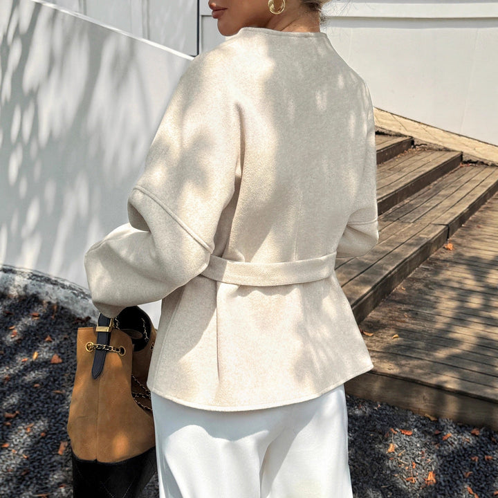 Veste enveloppante pour femmes avec ceinture - Bitia