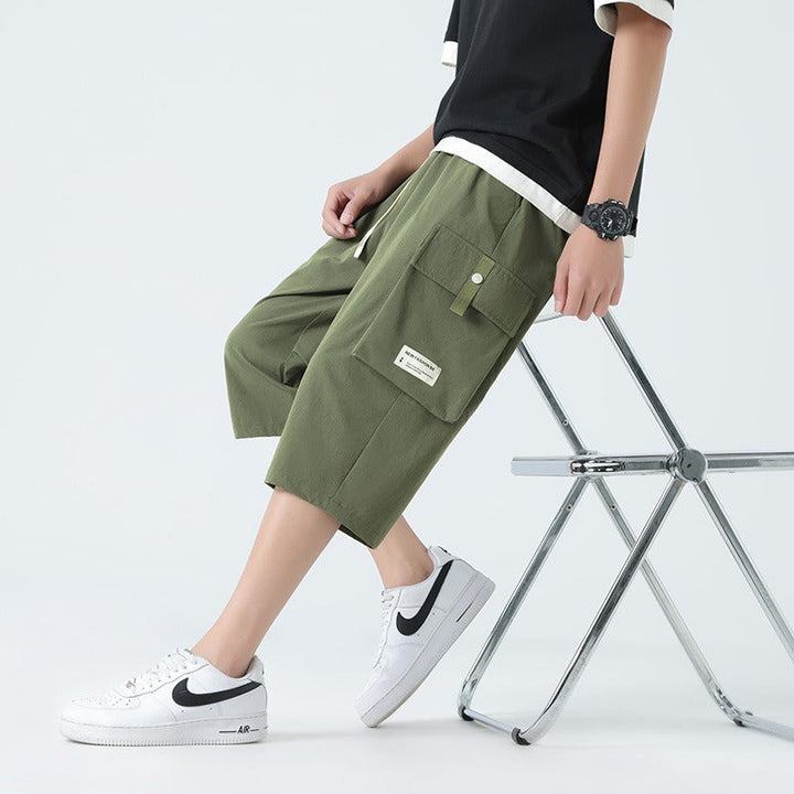 Short cargo en coton pour hommes, style urbain - Liam