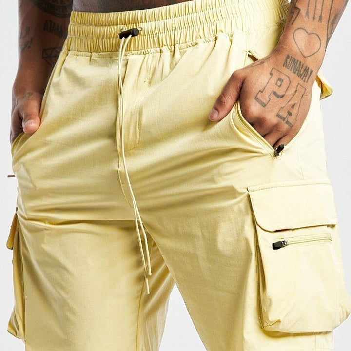 Short décontracté à poches cargo pour hommes - Malik