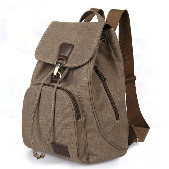 Sac à dos en toile durable avec poches pour femmes - Thérèse