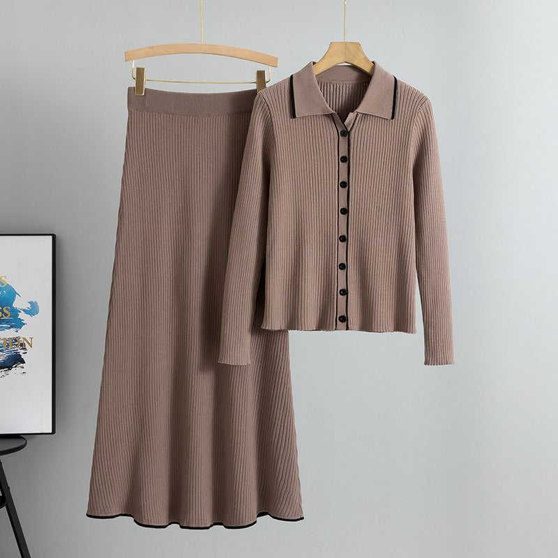 Ensemble de jupes en tricot pour femmes - Maelis