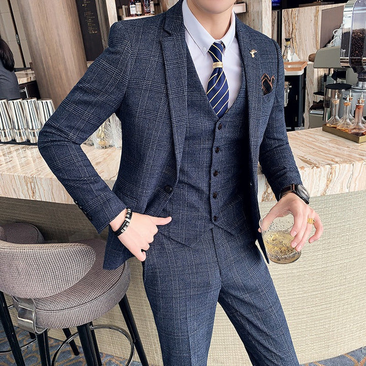 Costume homme à carreaux - Silvano