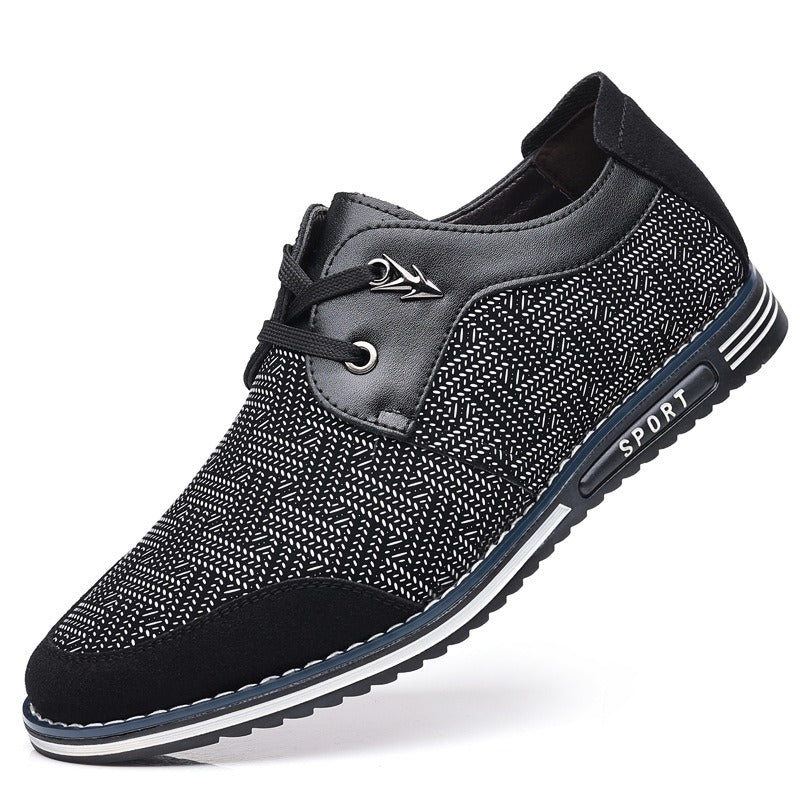 Chaussures décontractées pour hommes en tissu texturé style urbain - Noud