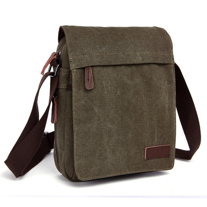 Sac messager en toile robuste pour homme - Matthieu