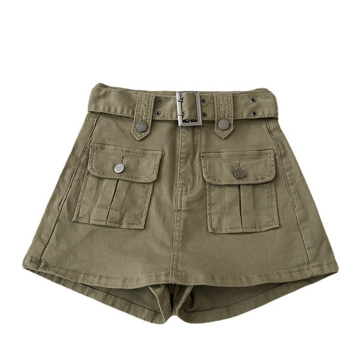 Short cargo femme taille haute - Levria