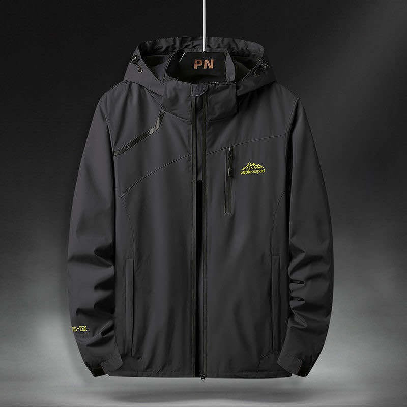 Veste imperméable à capuche pour hommes - Florian
