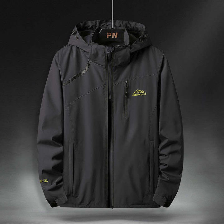 Veste imperméable à capuche pour hommes - Florian