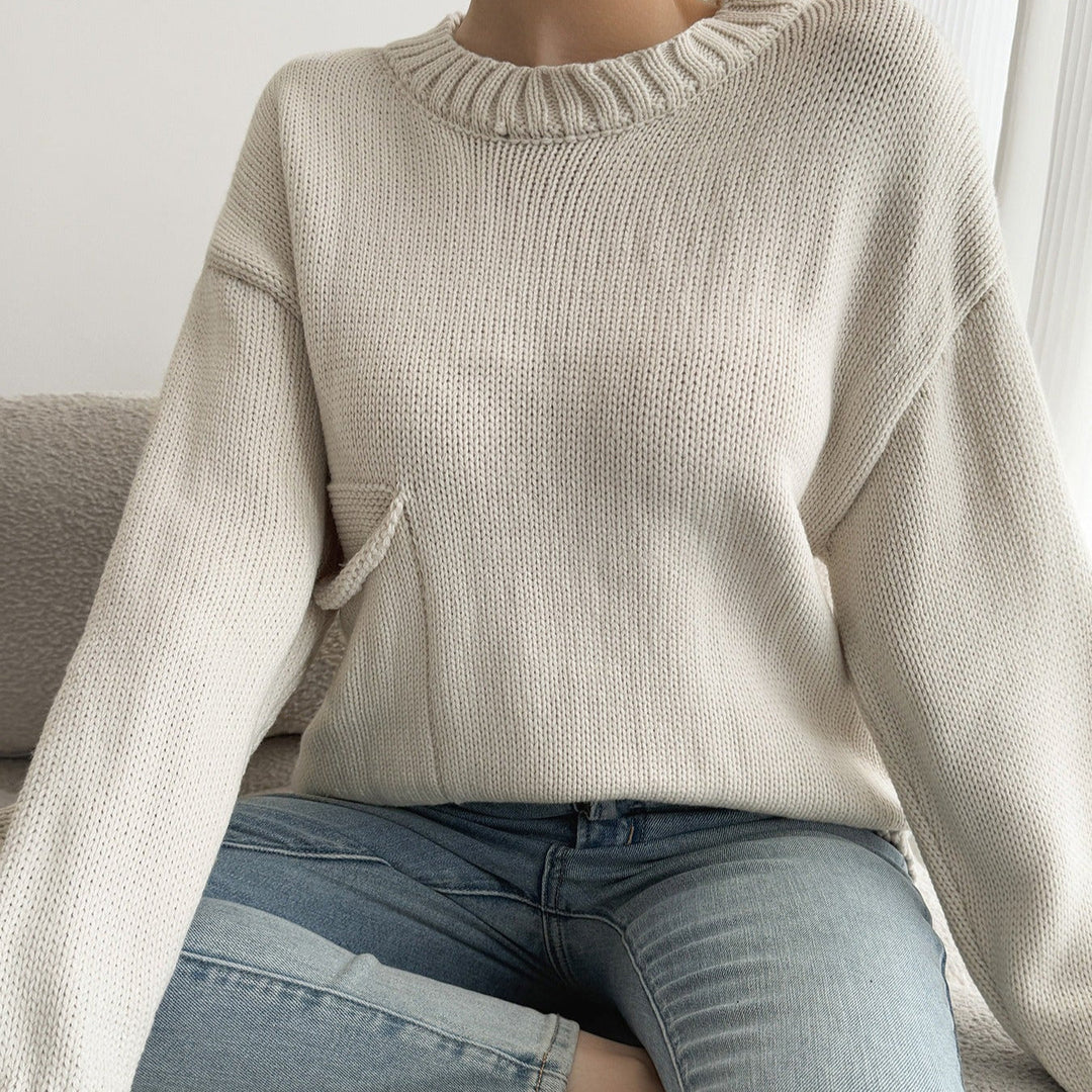 Pull oversize en maille pour femmes - Pereira