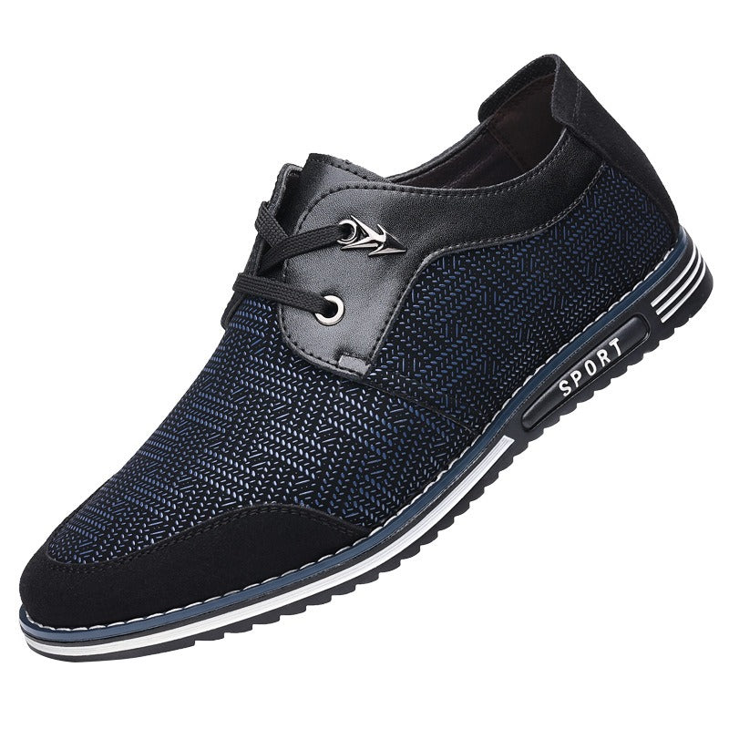 Chaussures décontractées pour hommes en tissu texturé style urbain - Noud