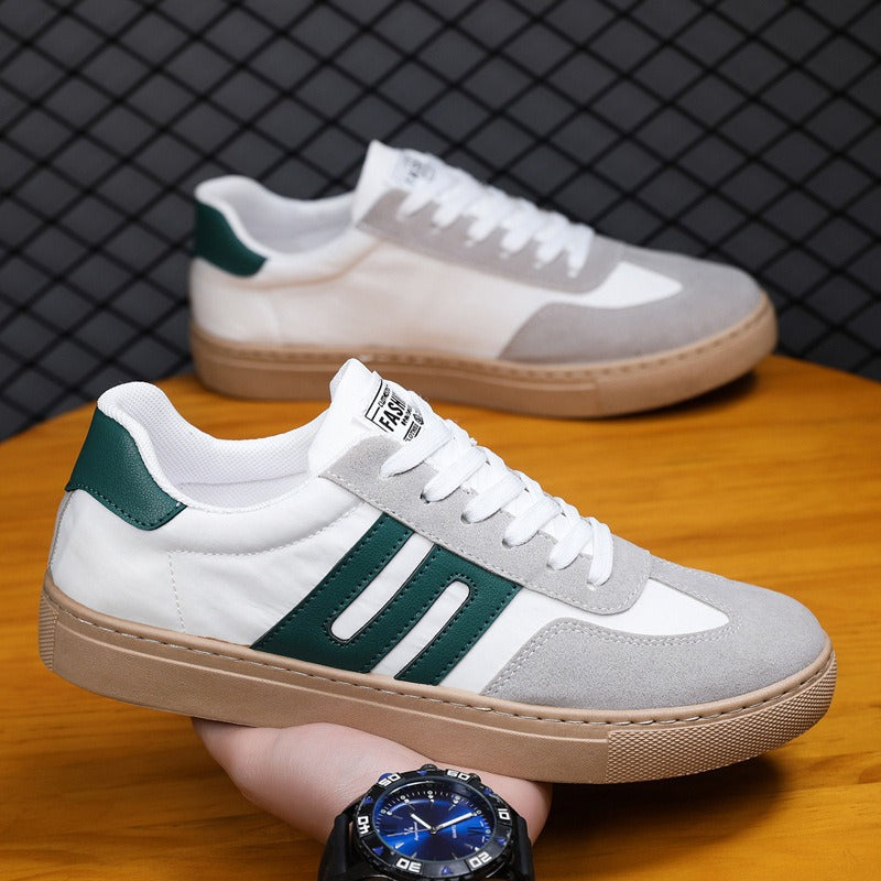 Baskets décontractées en cuir synthétique pour hommes - Varese