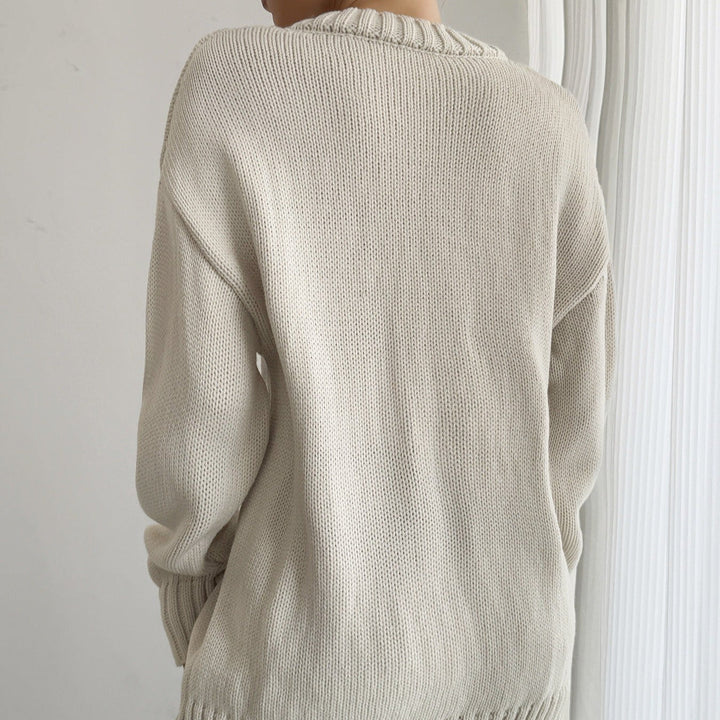 Pull oversize en maille pour femmes - Pereira