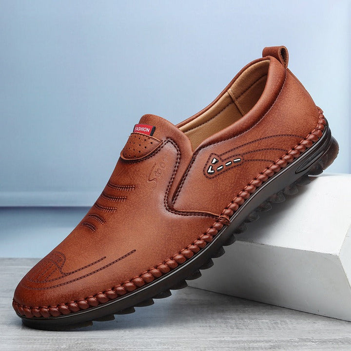 Chaussures décontractées en cuir synthétique pour hommes - Teun