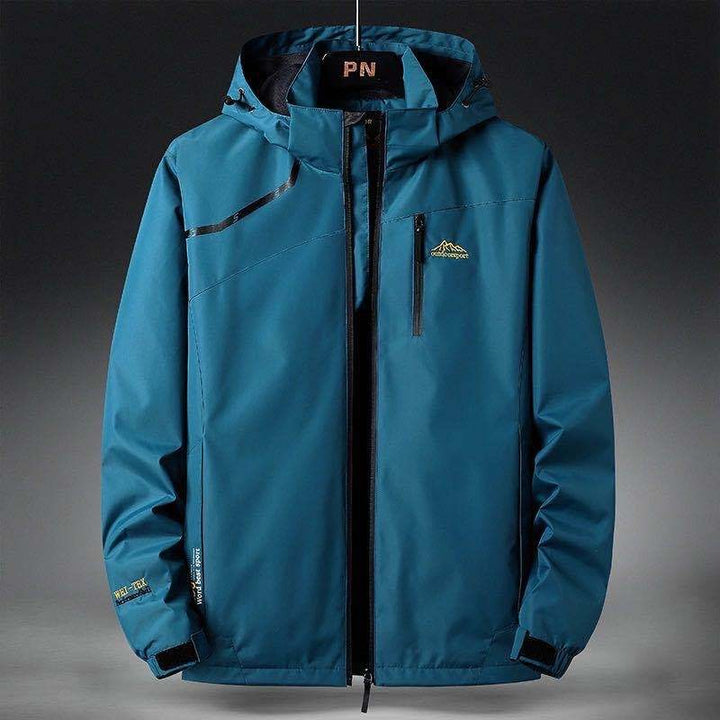 Veste imperméable à capuche pour hommes - Florian