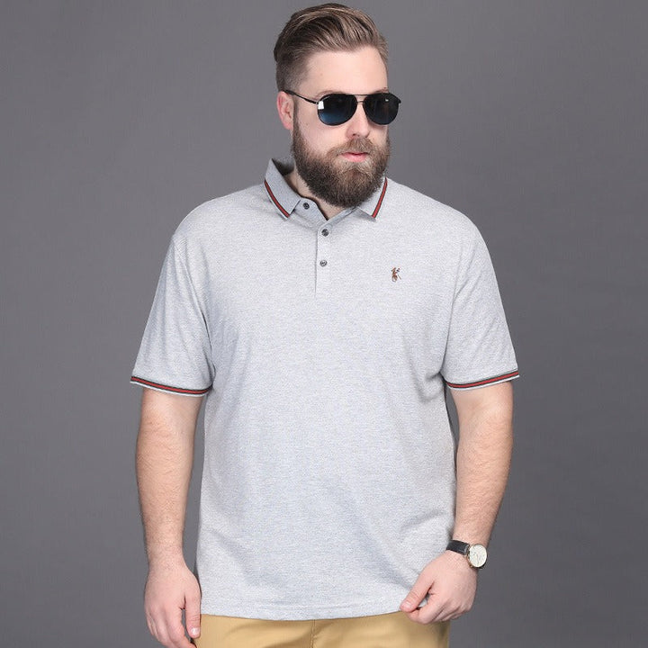Polo classique homme en coton piqué à col contrasté - Henrik