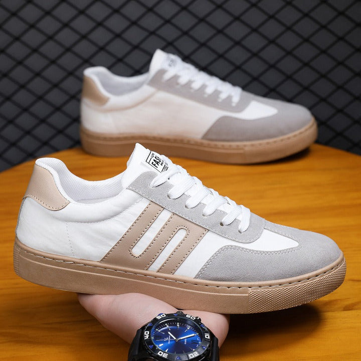Baskets décontractées en cuir synthétique pour hommes - Varese