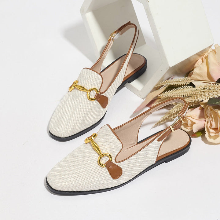 Mocassins pour femmes avec détails métalliques - Floriane