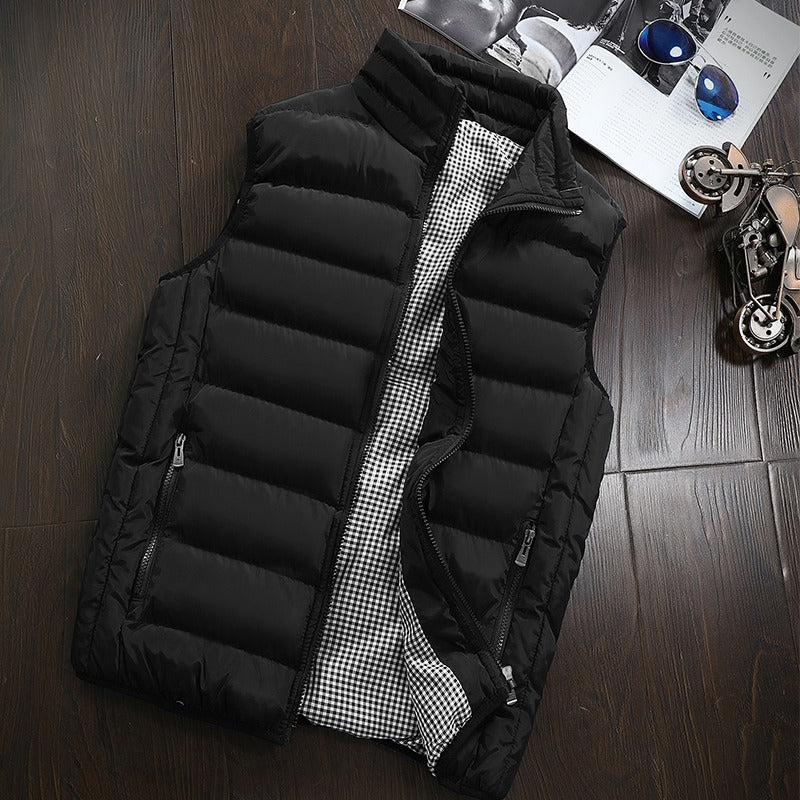 Gilet matelassé léger sans manches pour hommes - Dariel