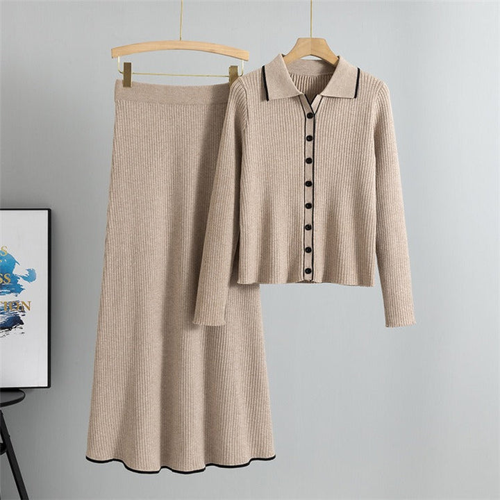 Ensemble de jupes en tricot pour femmes - Maelis