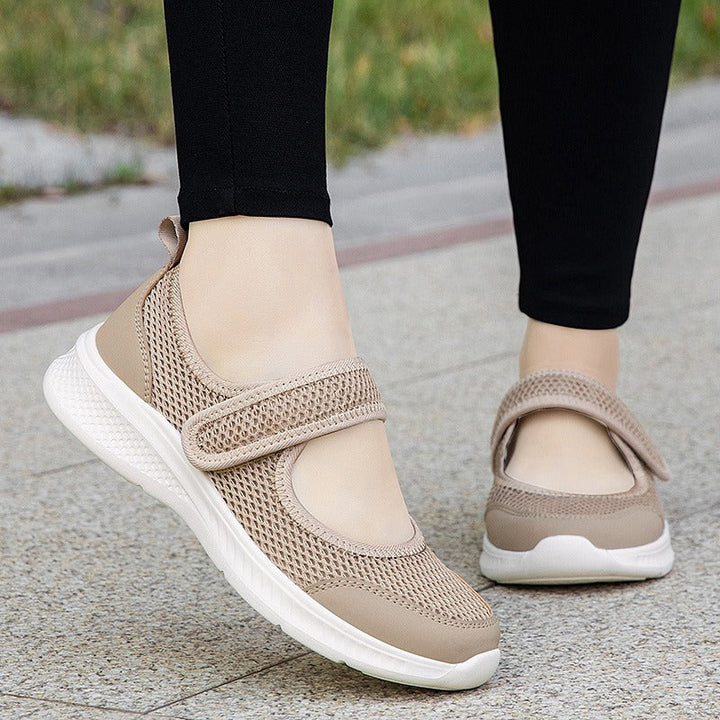 Chaussures orthopédiques respirantes pour femmes avec fermeture velcro - Hilda