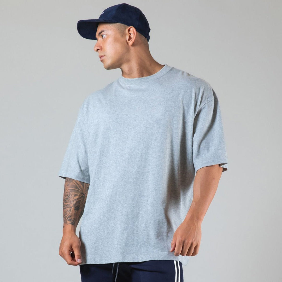 T-shirt à manches courtes en coton à coupe ample pour hommes - Jacob