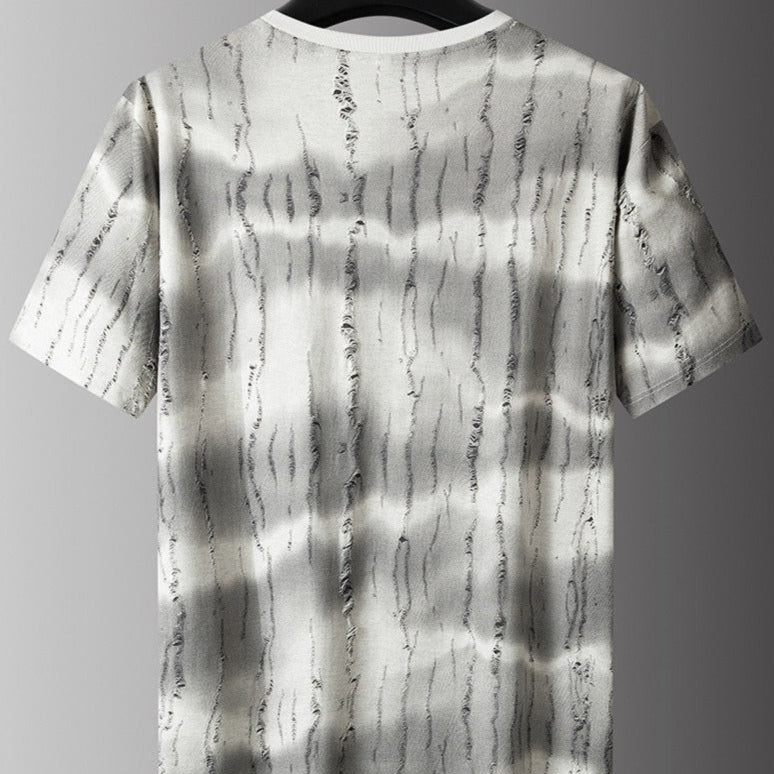 T-shirt imprimé homme avec effet usé - Gaspard