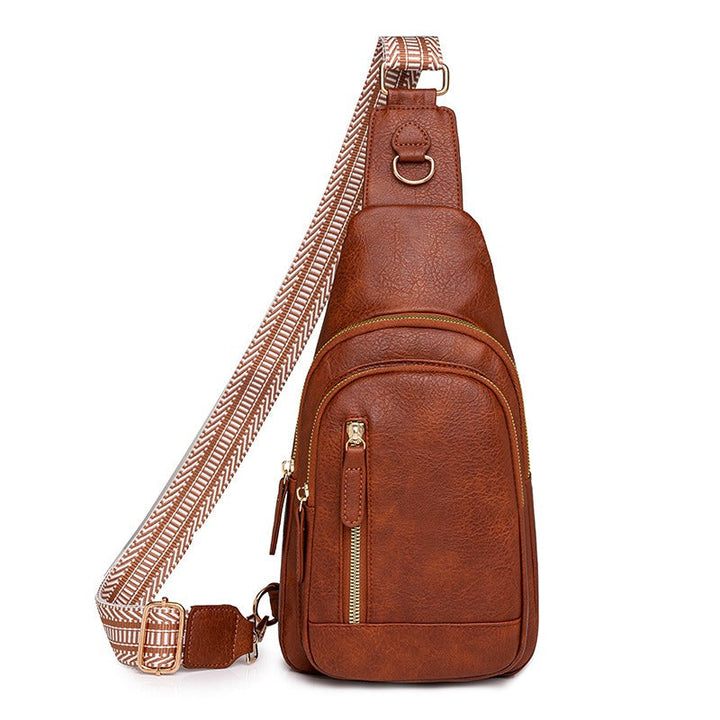 Sac à bandoulière en cuir synthétique pour femme avec sangle réglable - Julieta