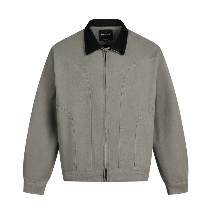 Veste homme effet daim avec fermeture à boutons-pression - Ernesto