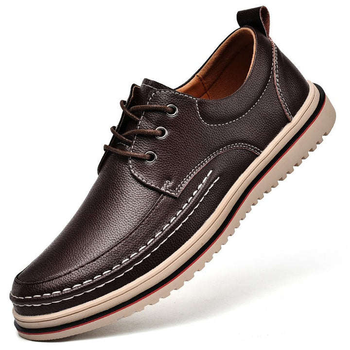 Chaussures décontractées pour hommes en cuir synthétique avec semelles antidérapantes - Eduardo
