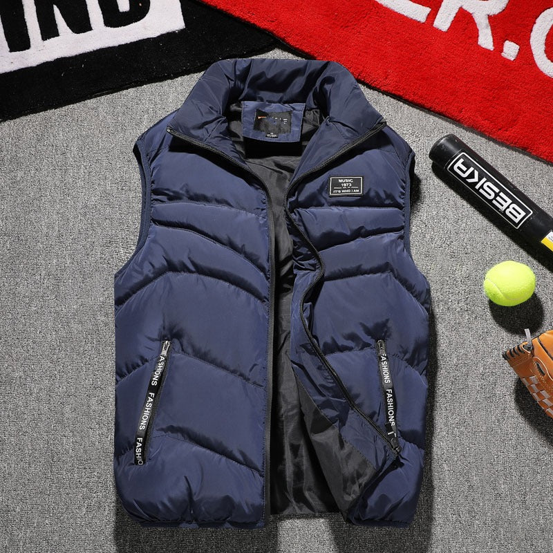Gilet matelassé léger sans manches pour hommes - Dariel