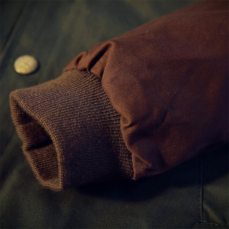 Veste décontractée bicolore pour hommes - Nael