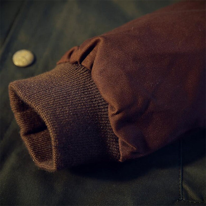 Veste décontractée bicolore pour hommes - Nael