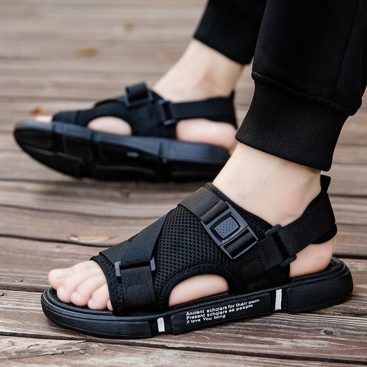 Sandales pour hommes en maille technique ajustable - Nils