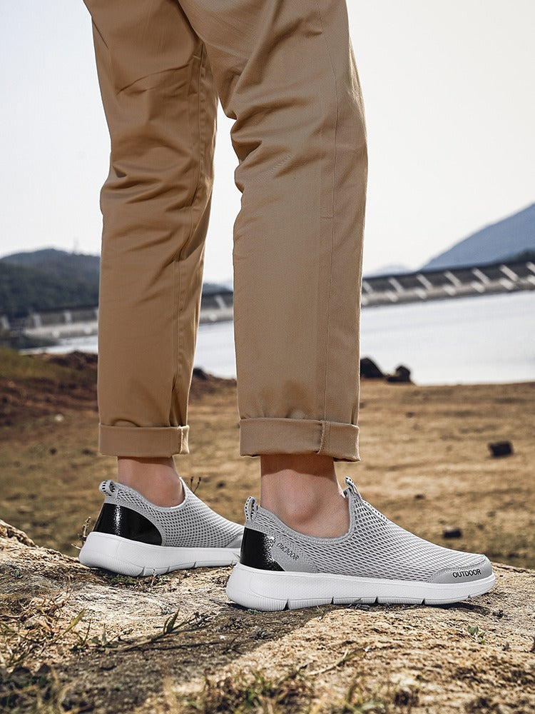 Chaussures respirantes pour hommes avec semelle sportive - Iker