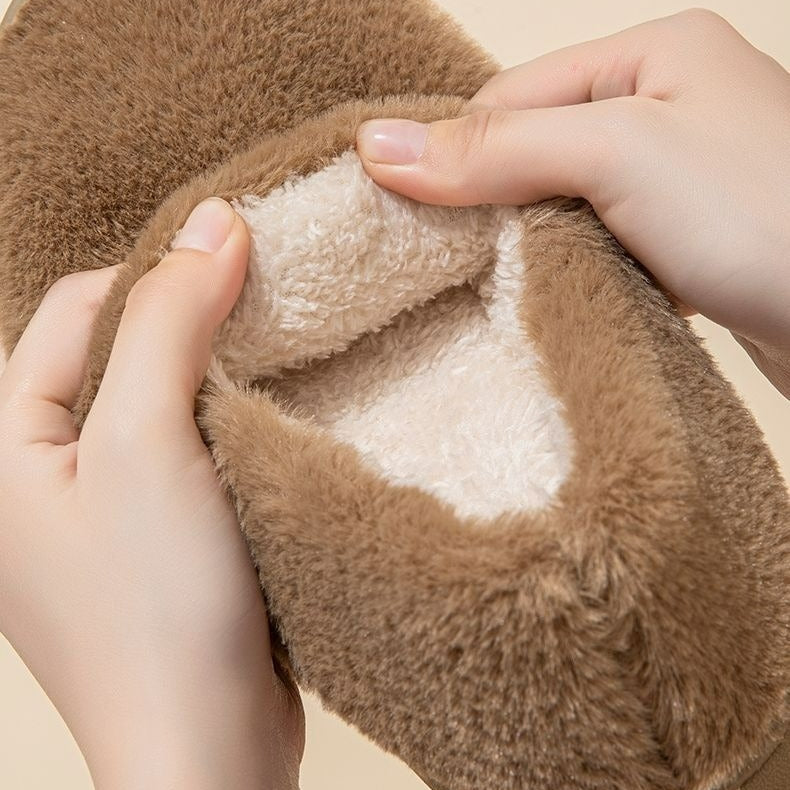 Pantoufles élégantes à effet doux pour femmes - Nirel