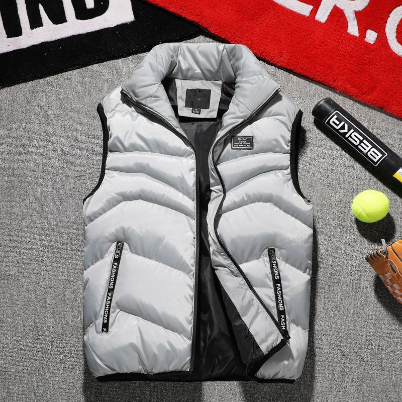 Gilet matelassé léger sans manches pour hommes - Dariel