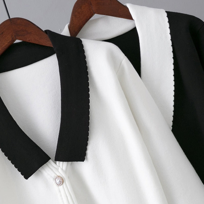 Veste courte structurée en maille - Irène