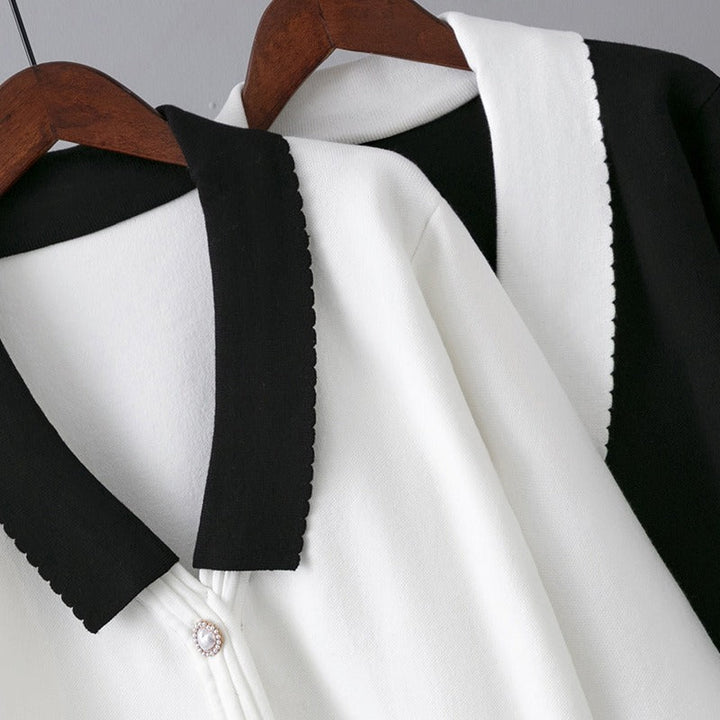Veste courte structurée en maille - Irène