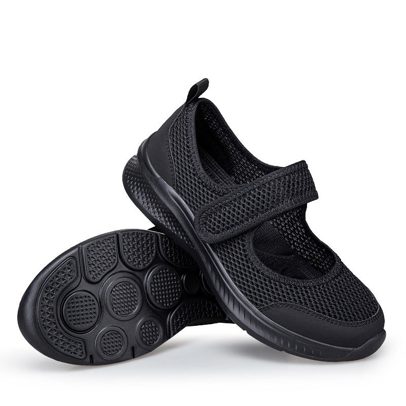 Chaussures orthopédiques respirantes pour femmes avec fermeture velcro - Hilda