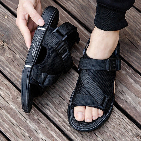 Sandales pour hommes en maille technique ajustable - Nils