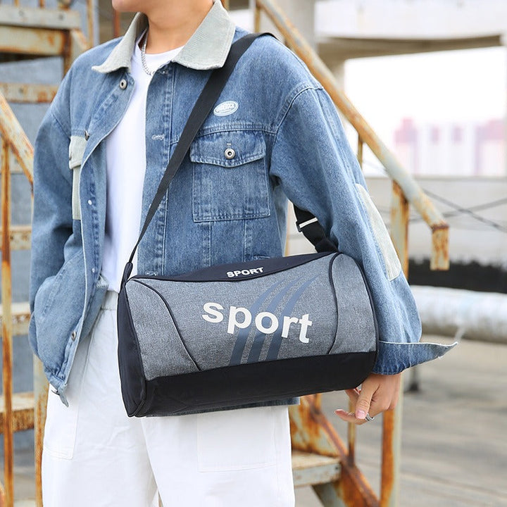 Sac de sport unisexe en polyester imperméable de capacité moyenne - Dario