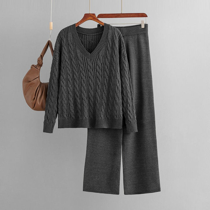 Ensemble tricoté pour femmes - Elara