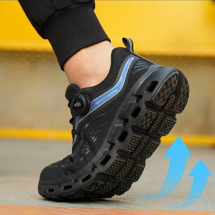 Chaussures de sécurité pour hommes avec embout renforcé et design sportif - Javier