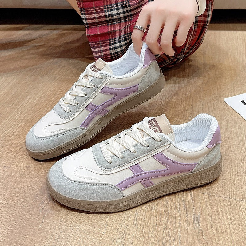 Baskets décontractées au design rétro pour femmes - Noelia