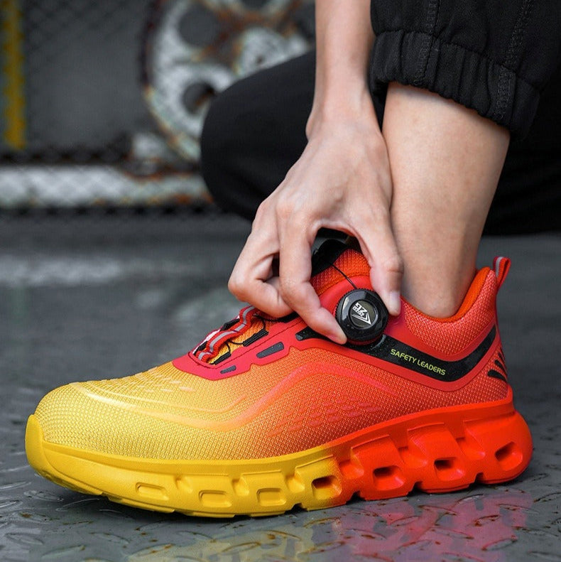 Chaussures de sécurité pour hommes avec embout renforcé et design sportif - Javier